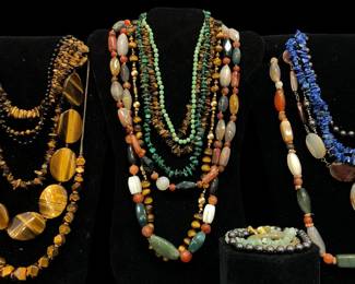 Collection Costume and Natural Stone Jewelry