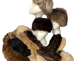 Collection Vintage Fur Hats & Collars SAKS FIFTH AVE 