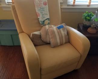 Swivel rocking chairs - two available