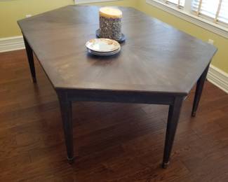 Stanley Furniture dining table detail