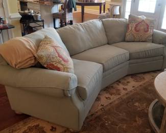 Curved couch by FlexSteel 