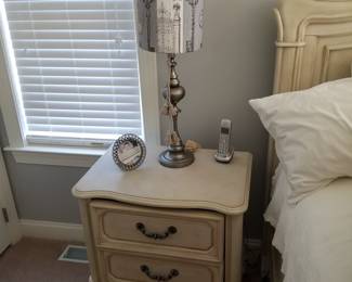 Magnificent king bedroom set by Fairmont Designs: nightstand detail