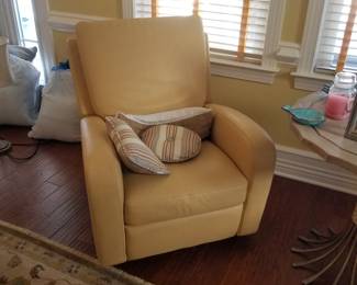 Swivel rocking chairs - two available