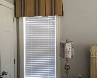 Blinds and window valances - bring your measurements!