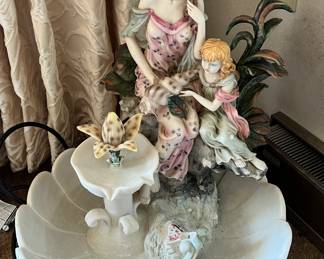 Indoor ceramic fountain 