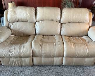 Flexsteel sofa with double recliners