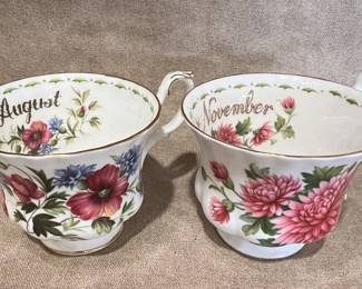 Royal Albert tea cups