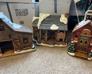 Lefton "Colonial Village" light up buildings