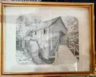 Original illustration signed and numbered by artist