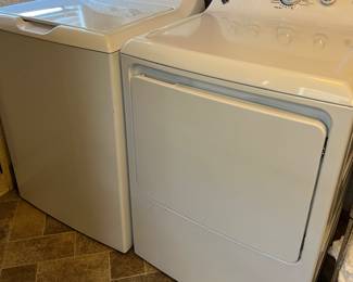 GE washer and dryer