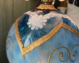 Hollywood Regency lamp (1 of 2)