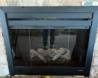 Lennox electric fireplace insert with remote
