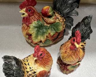 Fitz & Floyd roosters