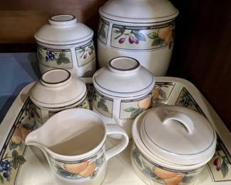 Mikasa "Intaglio" stoneware set