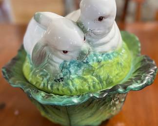 Bunny tureen from Italy