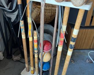 Croquet set