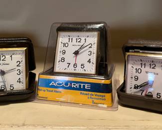 Travel clocks