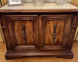 Stanley marble top buffet 