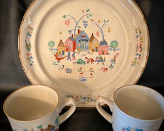 International Tableworks "Heartland Village" dishes