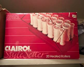Clairol heated rollers
