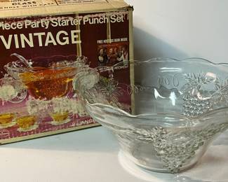 Vintage punch set