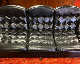 Leather sofa