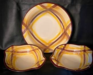 Vernonware Organdie dish set