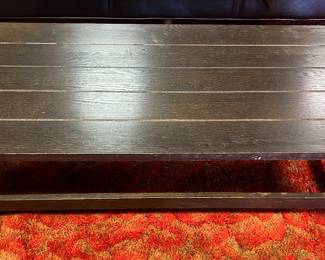 Wood coffee table (matches end tables)