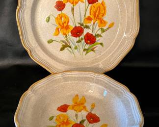Mikasa "Garden Club" dish set