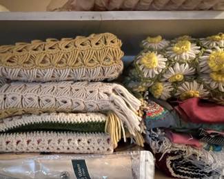 Crochet and knit blankets