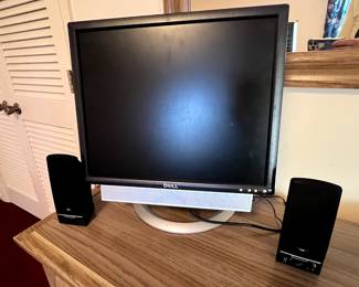 Sony monitor with speakers