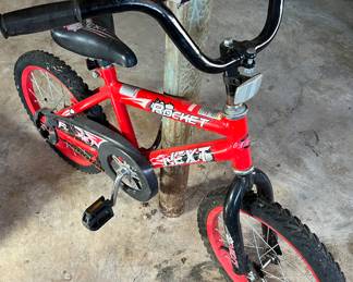 Child's Rocket bicycle
