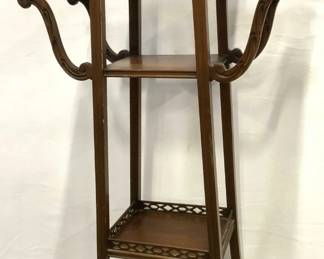 Vintage Wooden Art Nouveau Shelf
