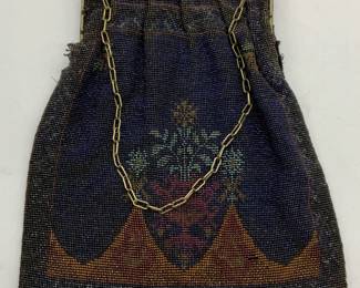 Vintage Mesh Beaded Handbag
