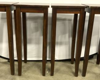 Set 4 Vntg Wooden Accent Tables
