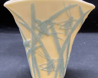 Vintage Phoenix Glass Cricket Vase
