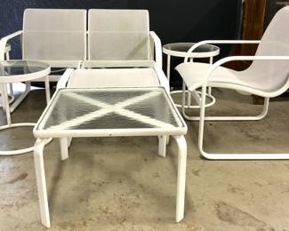 BROWN JORDAN Set 7 Outdoor Furniture
