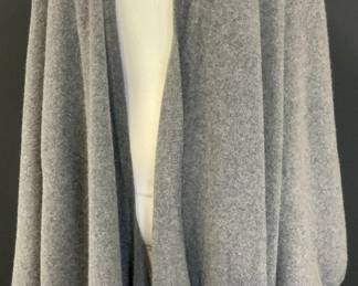 Oversized Cashmere Cape- Shawl, Hong Kong
