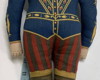Antique Bellhop Cotton Arnold Print Doll, 1893
