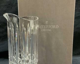 Waterford Cut Crystal Pitcher, NIB

