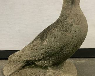 Vintage Stone Bird Garden Statuary
