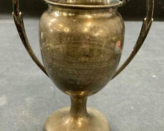 1947 Ballroom Championship Silver Plate Trophy
