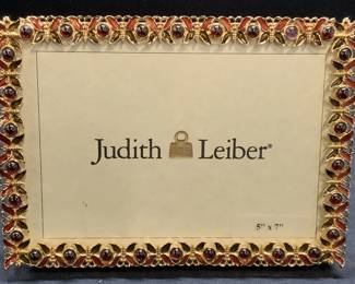 Judith Leiber Enameled Butterfly Frame NWOT
