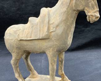 Tang Dynasty Style Terracotta Earthware Horse
