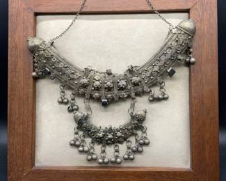 Antique Mounted Indonesian Necklace
