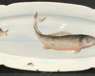 H ONEILL&CO CARLSBAD AUSTRIA Porc Fish Platter 21i
