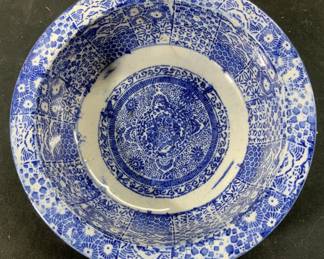 Antique Asian Ceramic Bowl Vessel
