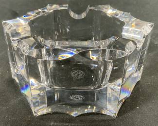 BACCARAT FRANCE Cut Crystal Trinket Dish Vessel
