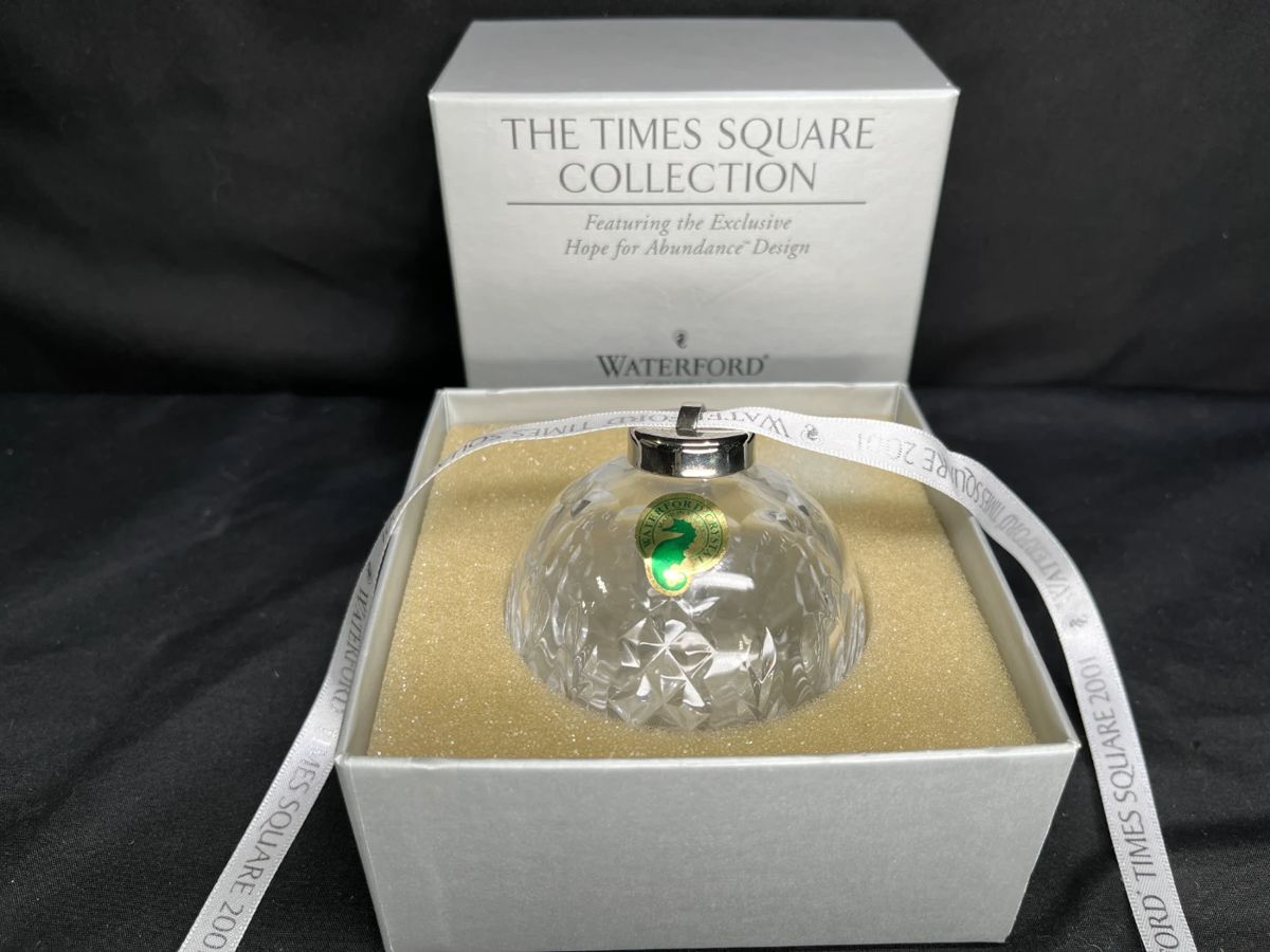 Waterford Crystal Hope for Abundance Ornament