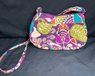 Vera Bradley Plum Crazy Cross Body Bag
